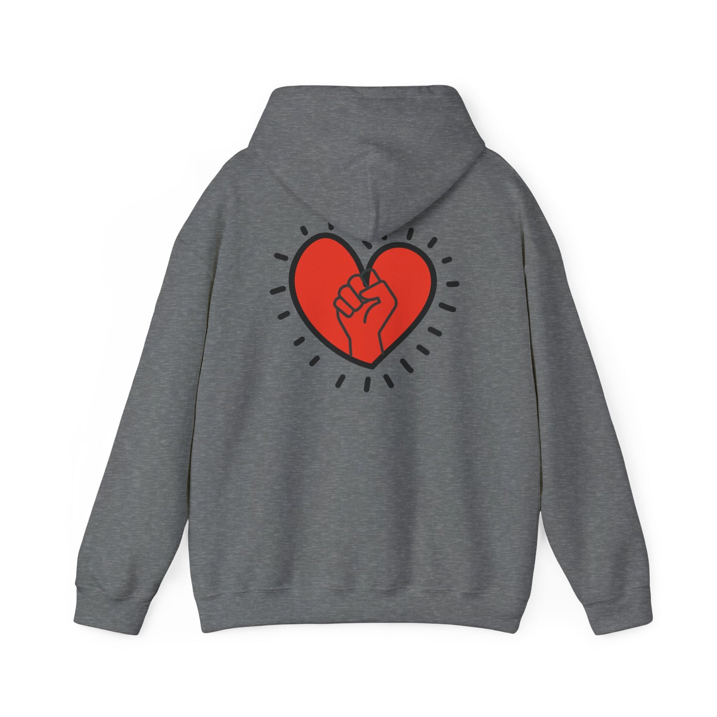 "Love Always Wins" Unisex Heavy Blend™ Hooded Sweatshirt