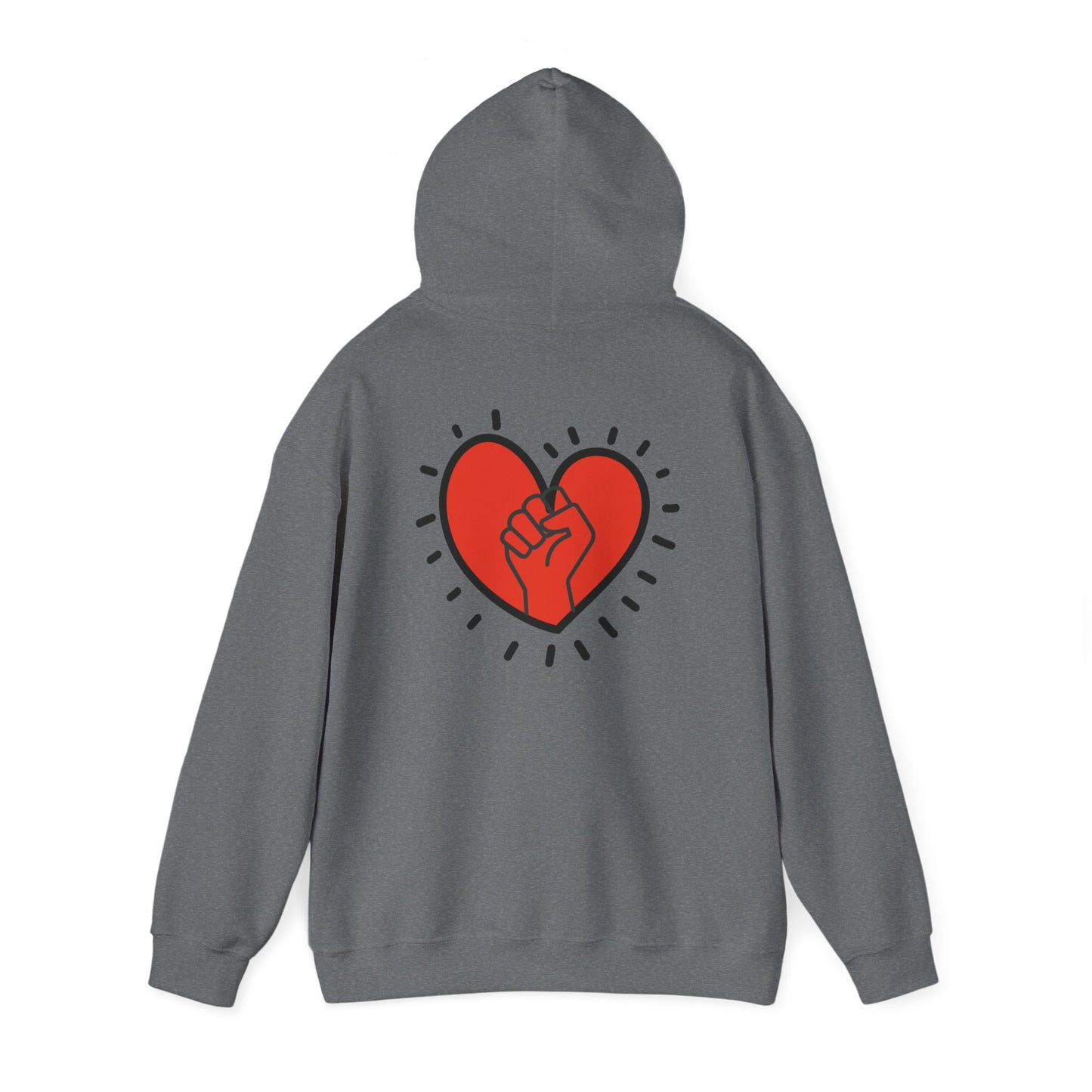 "Love Always Wins" Unisex Heavy Blend™ Hooded Sweatshirt