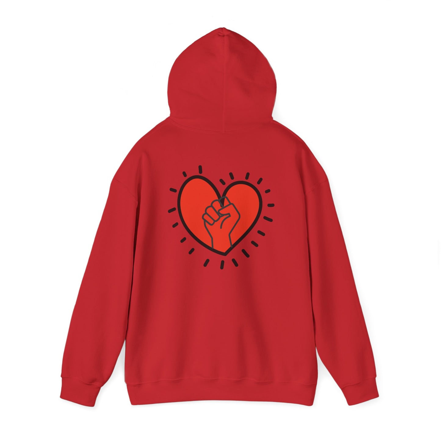 "Love Always Wins" Unisex Heavy Blend™ Hooded Sweatshirt