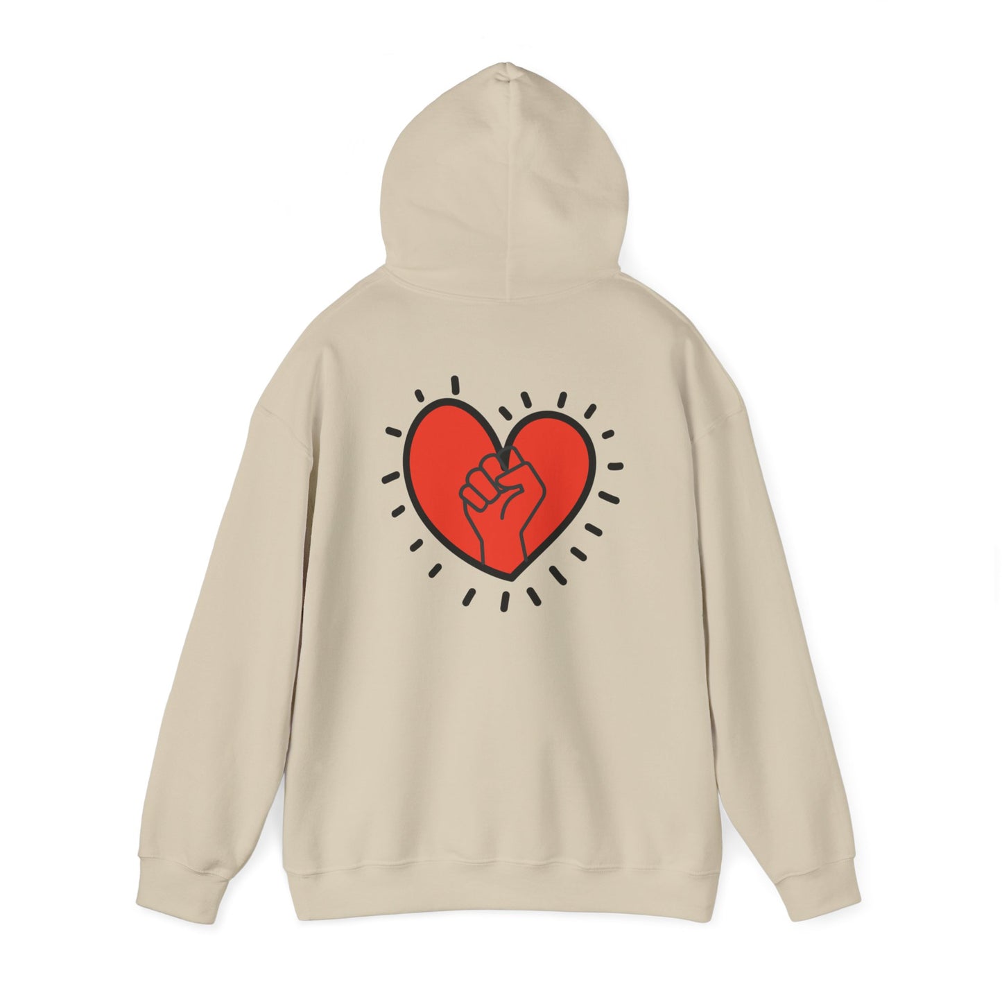 "Love Always Wins" Unisex Heavy Blend™ Hooded Sweatshirt